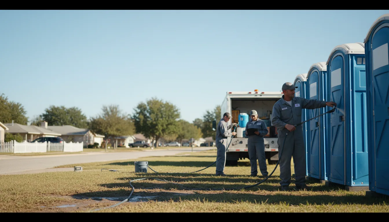 Long-Term Portable Toilet Rental in Franklin, TX near me